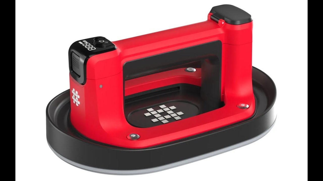 Акумулаторна вакуум-вендуза SHIJING 6108 | До 220 кг | 247&times;160 мм | USB-C, дисплей
