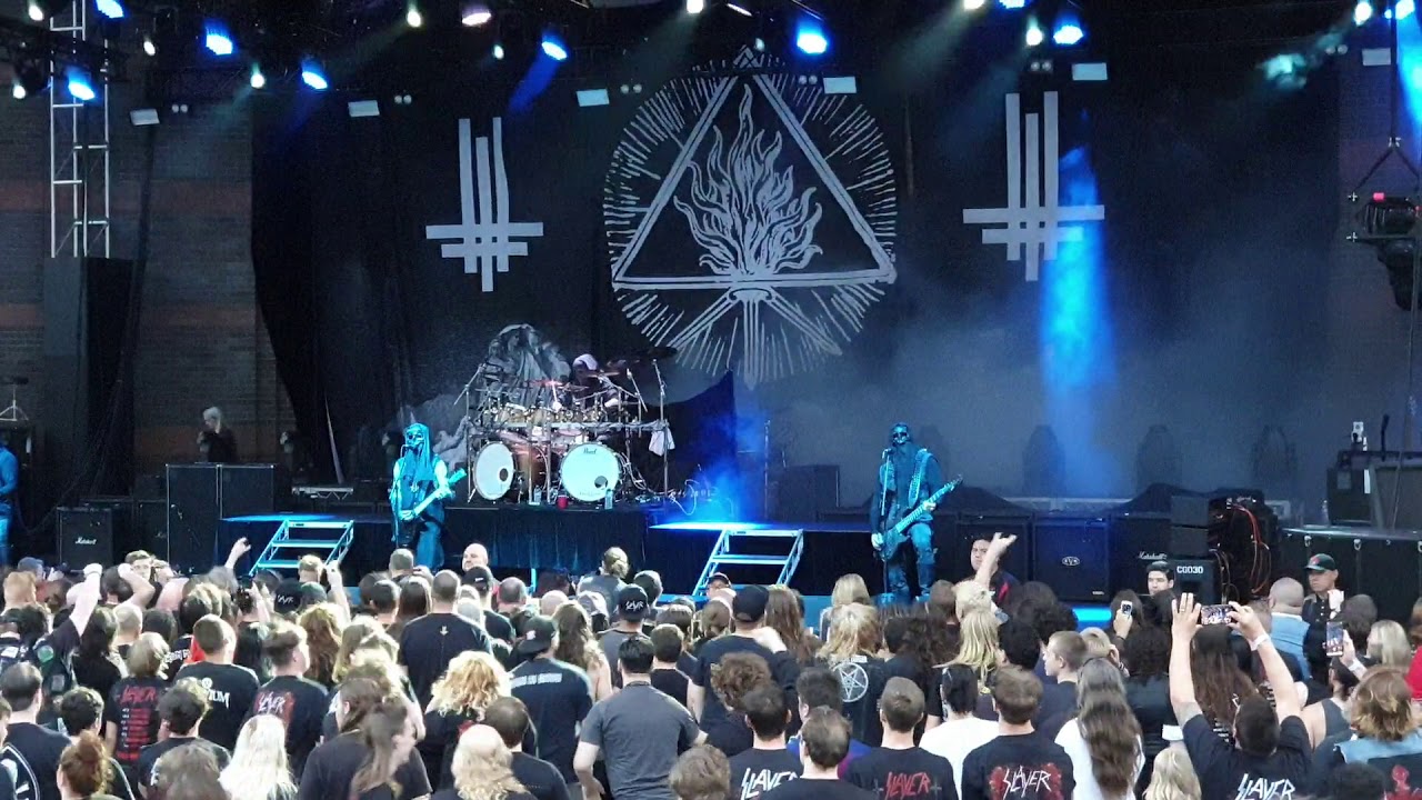 Behemoth - opening song Riverstage Brisbane March 2019 touring with Slayer and Anthrax