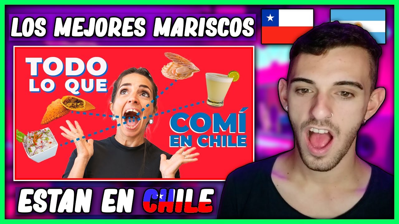 ARGENTINA PRUEBA COMIDA CHILENA 🇨🇱😱🇦🇷 *muy buena*