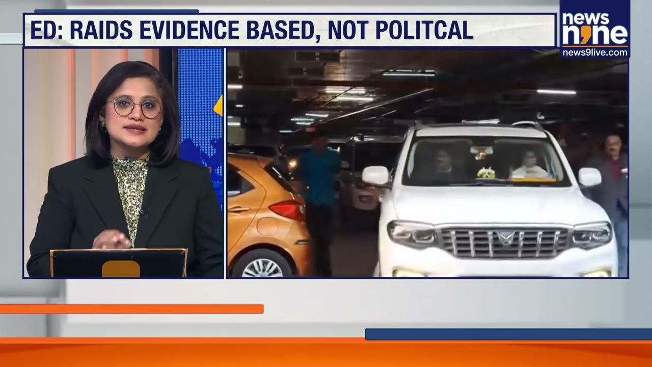 Mamata Accuses ED of Stealing TMC Strategy | Kolkata Raid Chaos | West Bengal | News9live