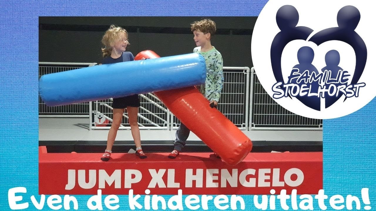 De kinderen uitlaten bij Jump XL Hengelo! Vlog #110 (Familie Stoelhorst)