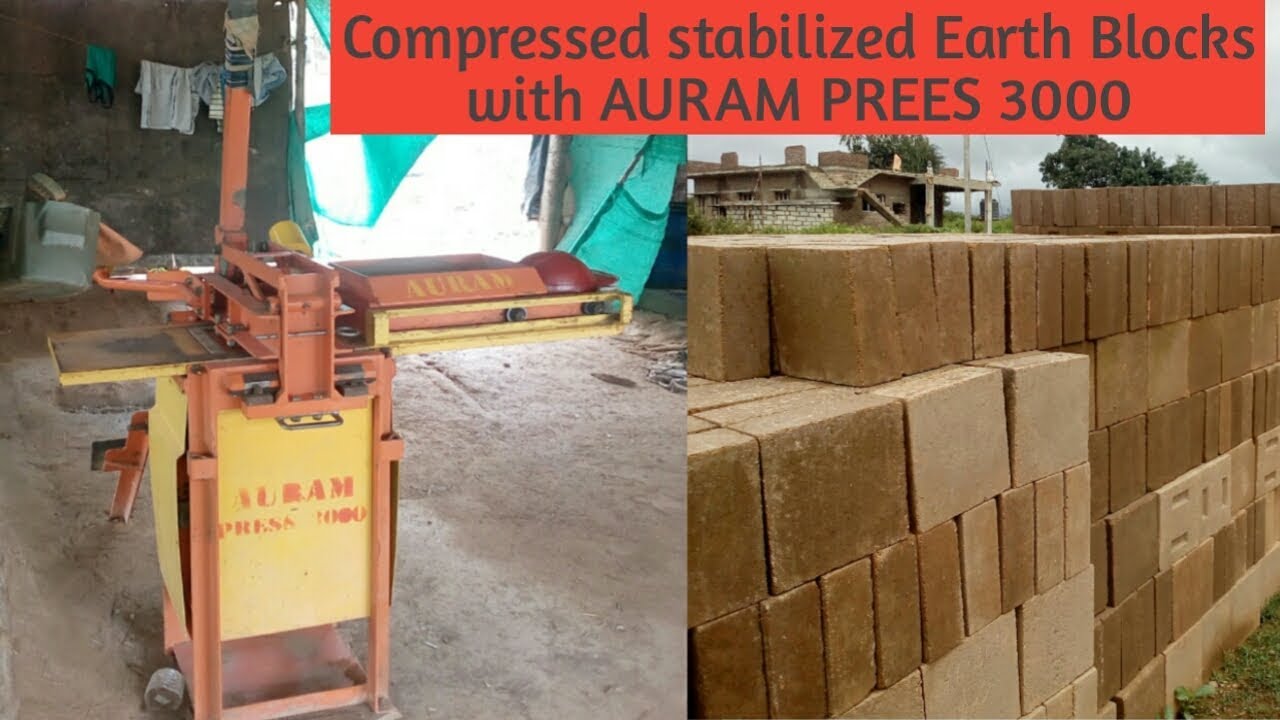 CSEB Production with AURAM PRESS 3000 Blocks making machine