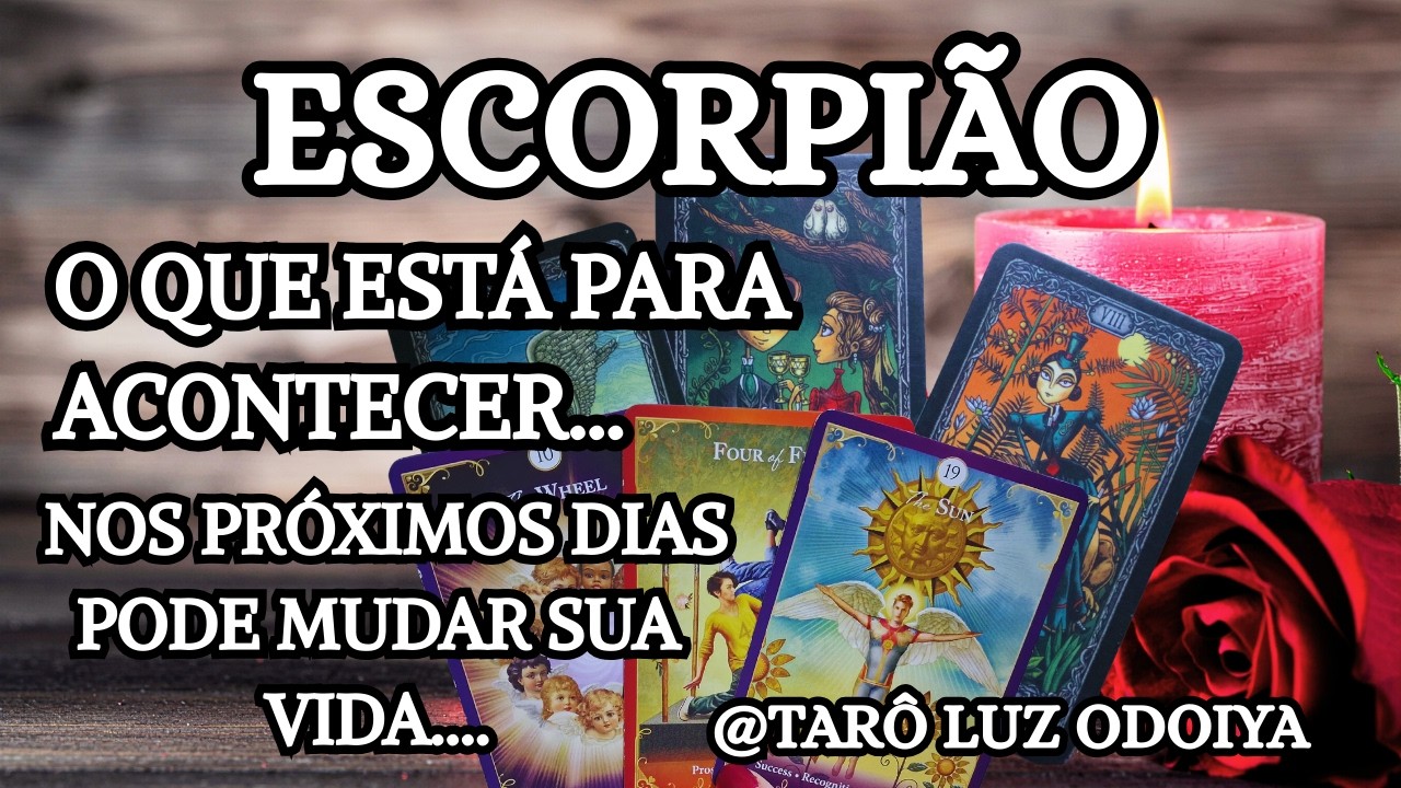 ESCORPIÃO♏ESSA PESSOA SE SENTE INCOMODADA COM SUA MUDANÇA...ELA PERCEBE...