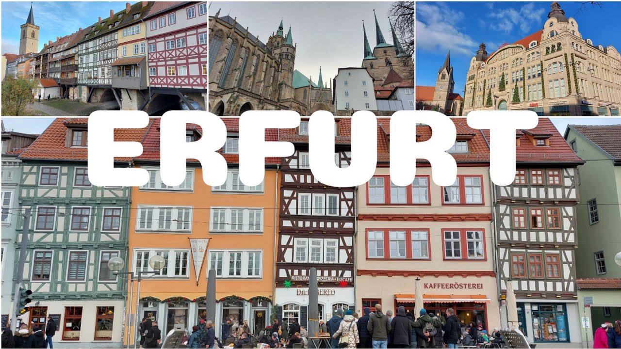 Erfurt, Germany (Thuringia) - December 2023 / Erfurt - Landeshauptstadt Th&uuml;ringens - Dezember 2023