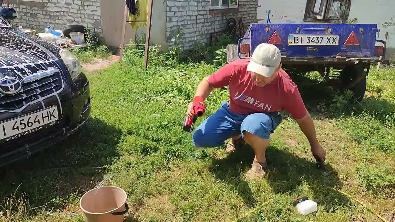 Відео огляд акумуляторної мийки високого тиску  WORCRAFT CPC-S20LiC