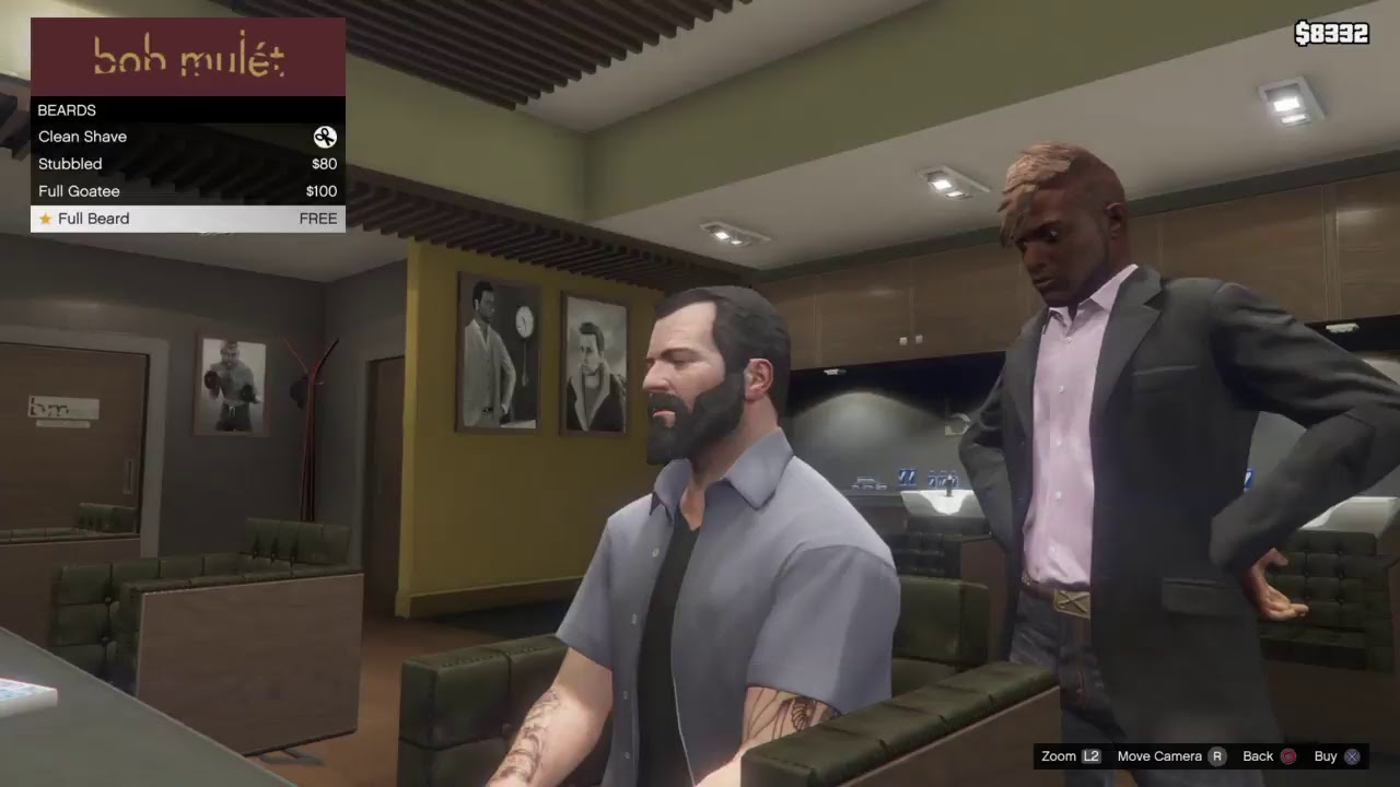 GTA V PS4 | Michael | Just wanted a haircut but walked into this