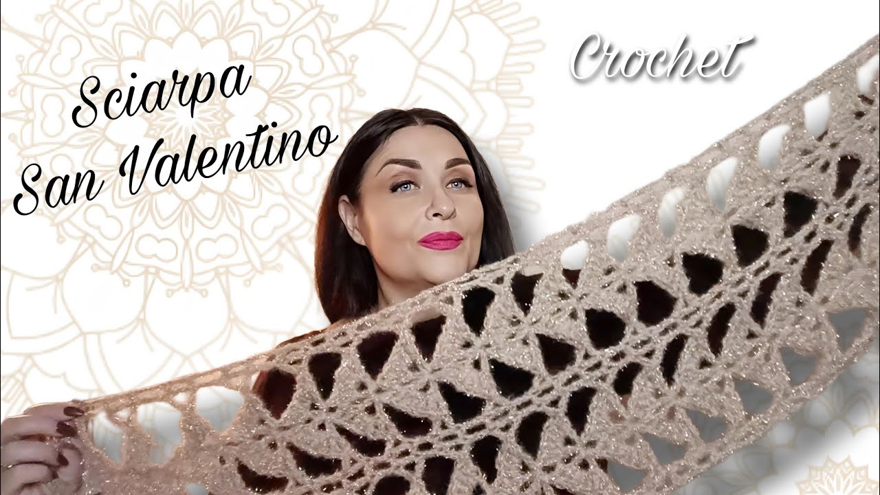 Sciarpa degli Innamorati: Intrecci di Lana all'Uncinetto per San Valentino