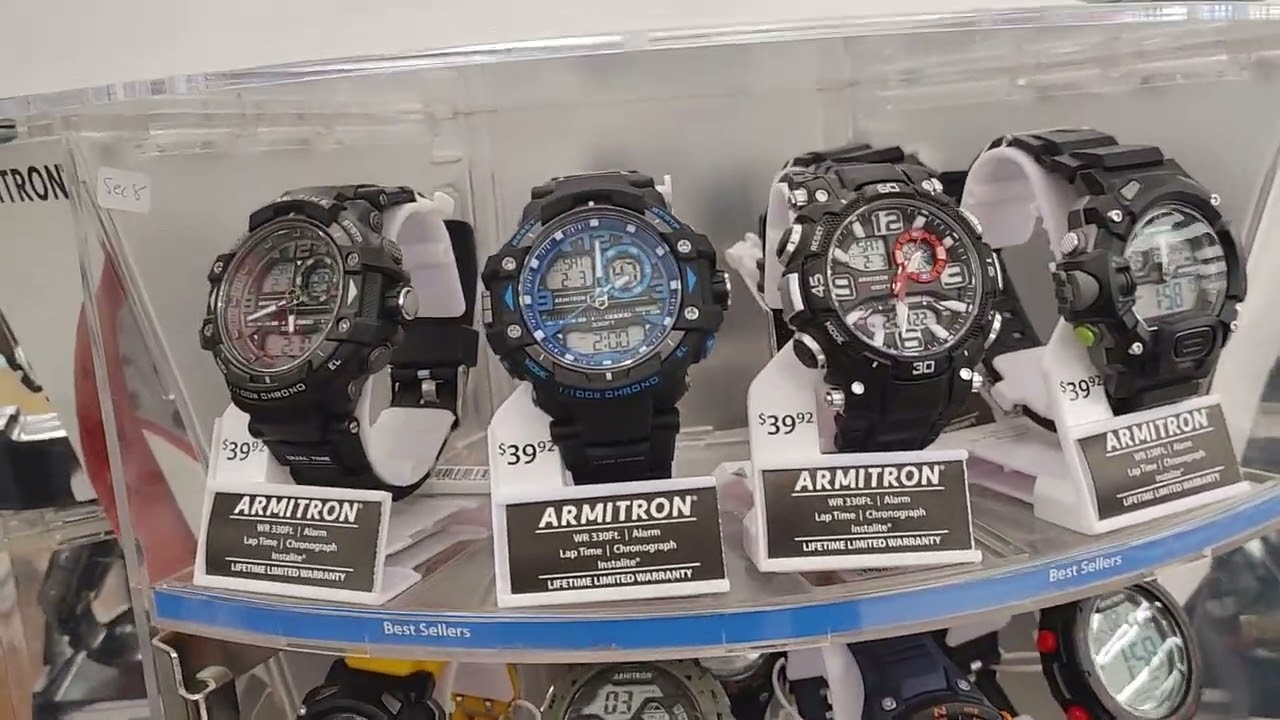 Casio Timex Armitron  great Collection watches at Walmart