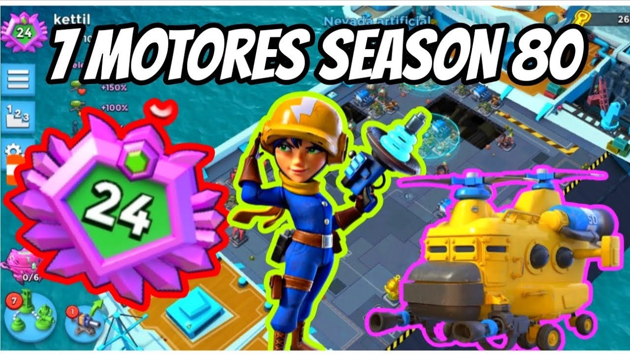 🚀 LLEGO AL RANGO 24 con Láser y Helicópteros 💥 | Boom Beach Warship Temporada 80