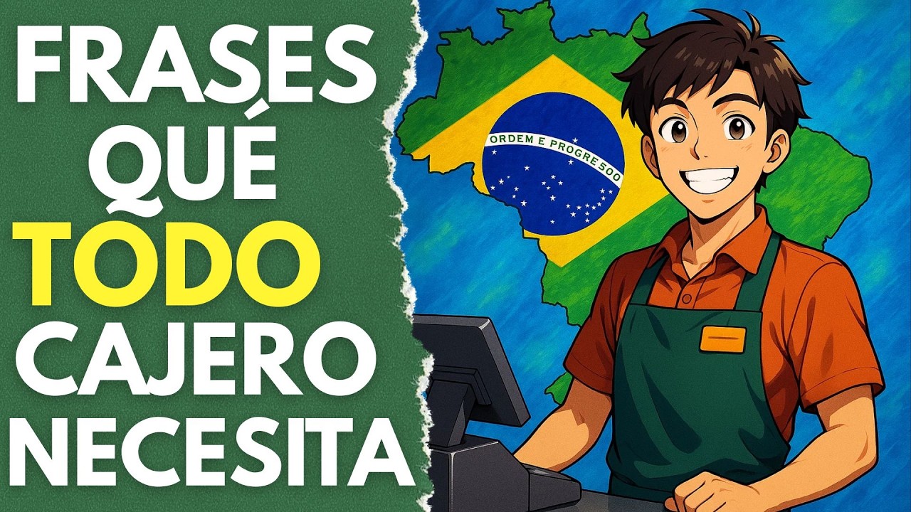 ¿Trabajar en supermercados en Brasil? 😱 Descubre las frases que TODO cajero debe saber