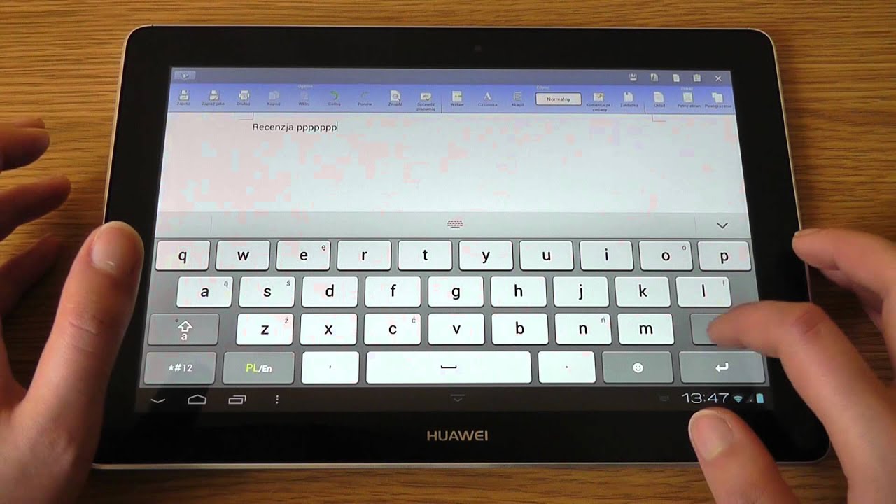 Huawei MediaPad 10 FHD - przegląd wideo
