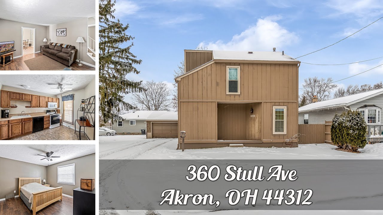 Buckeye Drone Photo Tour | 360 Stull Ave Akron, OH 44312