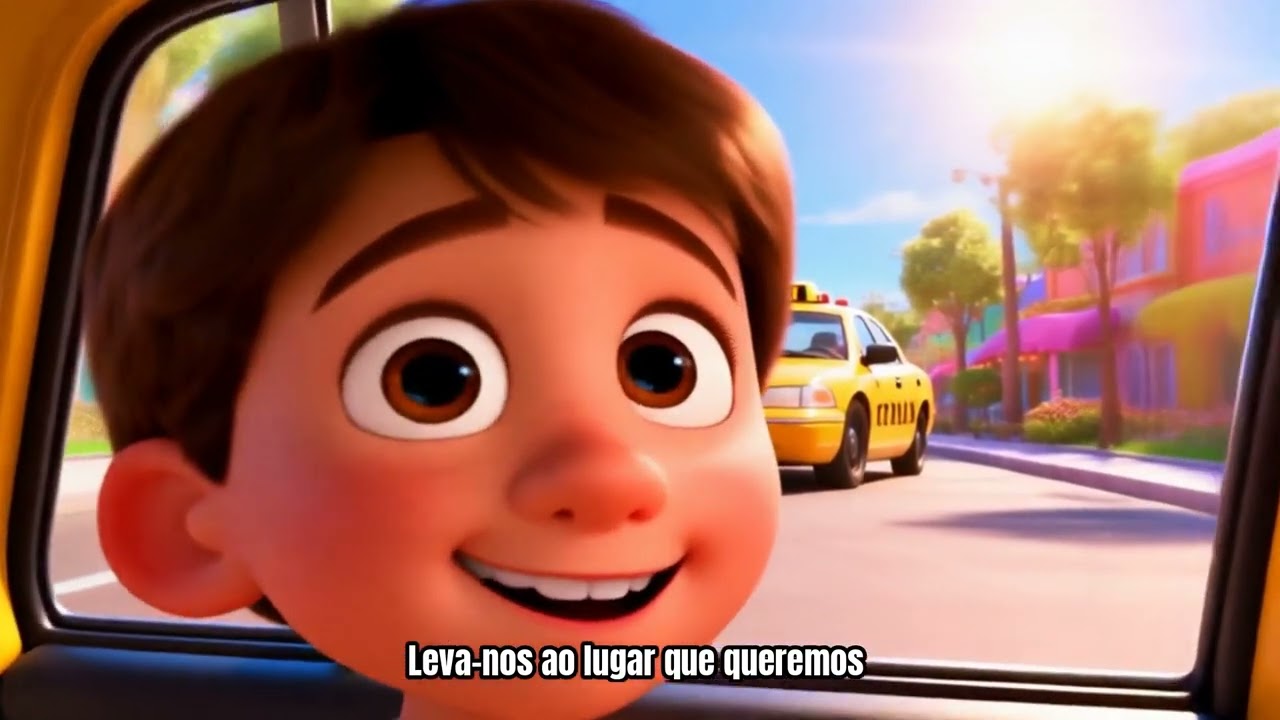 Música do Táxi 🚕 | Aprendendo sobre Veículos | Canções Infantis Educativas