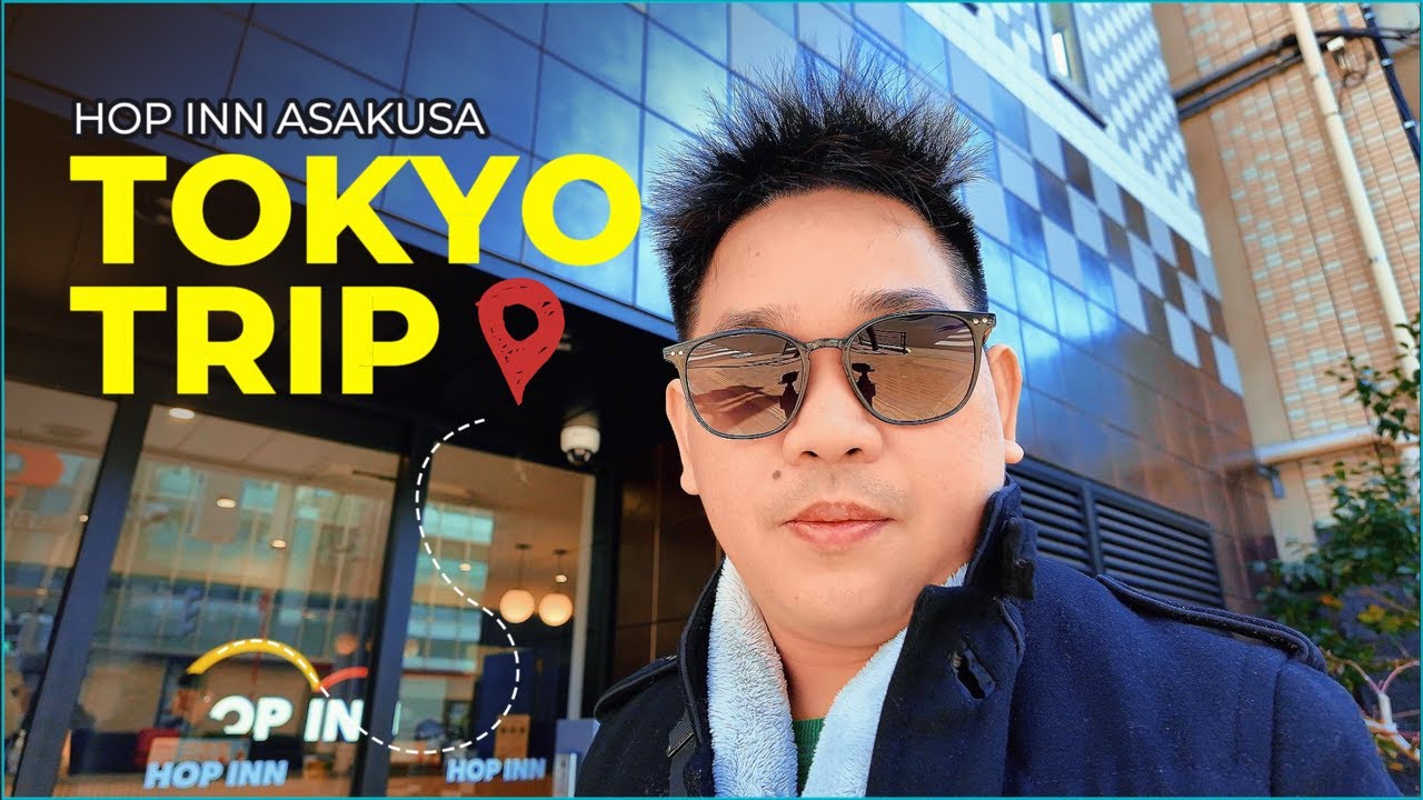 HOP INN ASAKUSA | BEST Place to STAY in TOKYO JAPAN | 5 MIN from TRAIN STATION | Trying NATTO