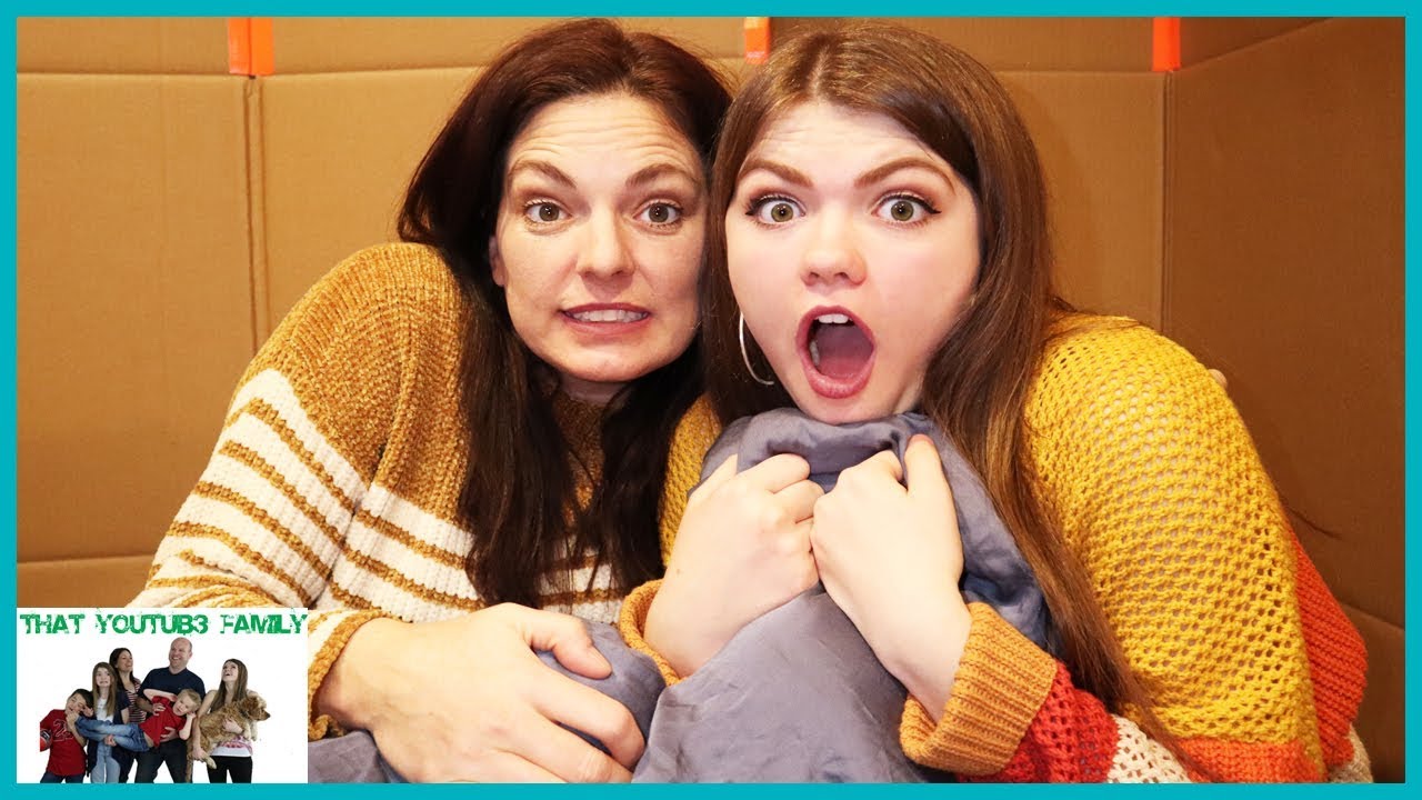 24 HOURS - In Box Fort AND Maze! / That YouTub3 Family I The Adventurers
