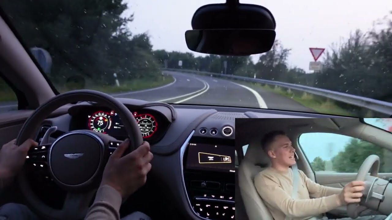 280+ Km/h im SUV | Aston Martin DBX 2024 mit 550 PS V8 Biturbo | Vollgas Autobahn Fahrt!