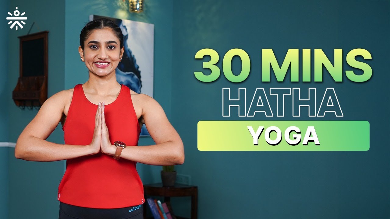 Easy Hatha Yoga for Beginners | Yoga to Balance Mind & Body | Yoga At Home | @cult.official​