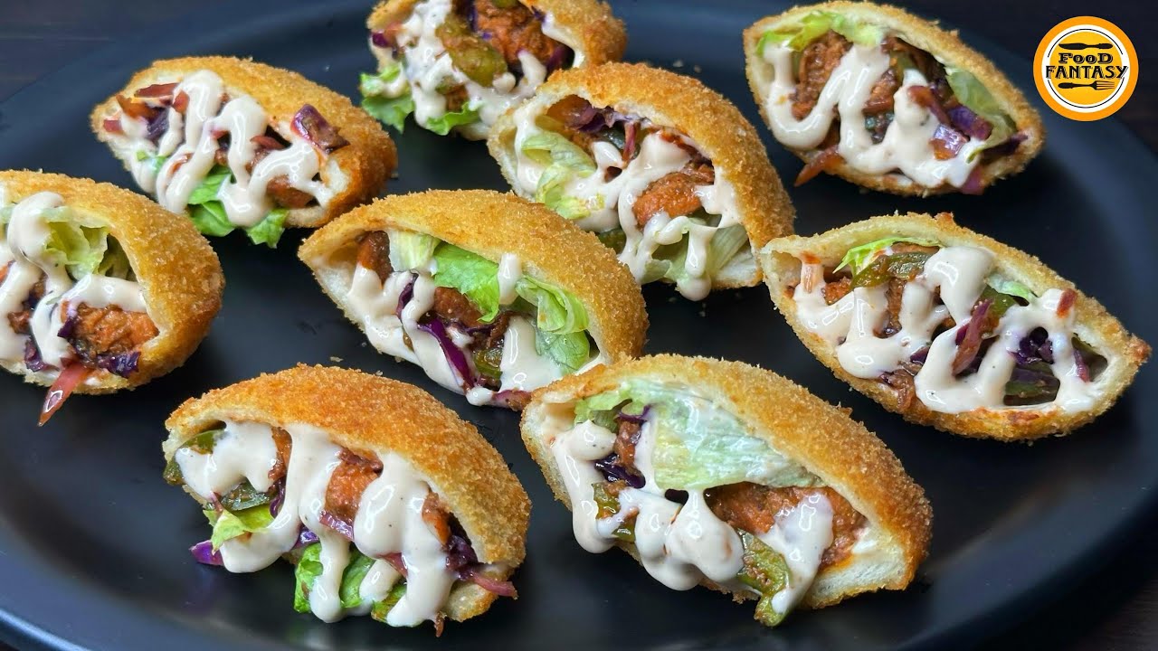 Crispy Bread Pocket | Iftar Special Recipe | Ramadan 2025 Recipes | Food Fantasy