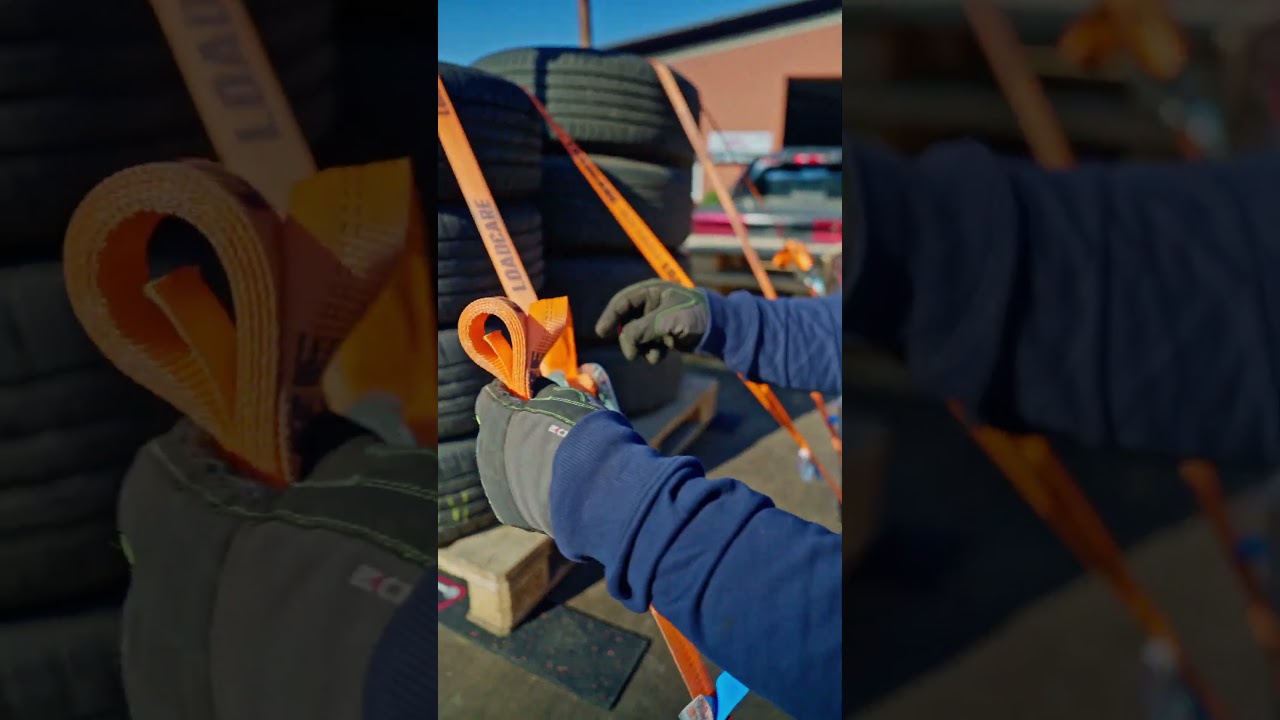 Truckerwurst &ndash; Spanngurtenden sicher fixieren und Flattern vermeiden 🌭