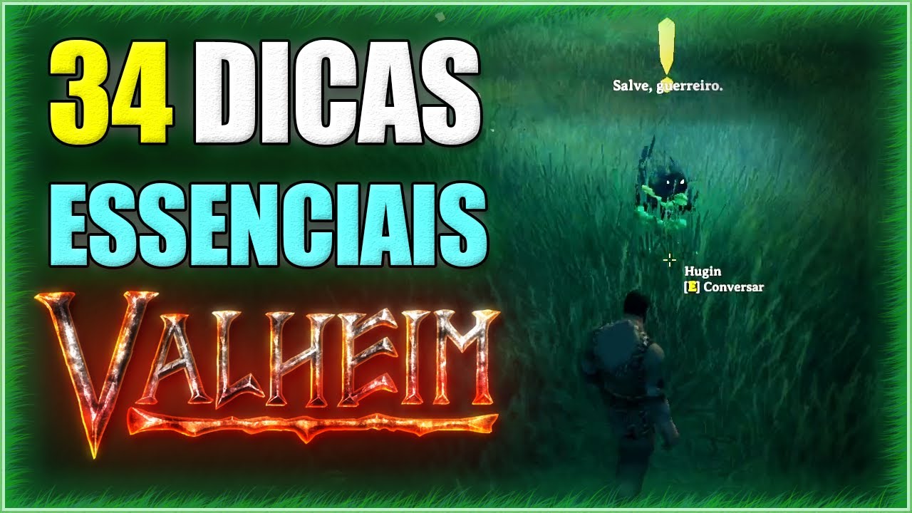 34 DICAS ESSENCIAIS para COME&Ccedil;AR BEM no Valheim