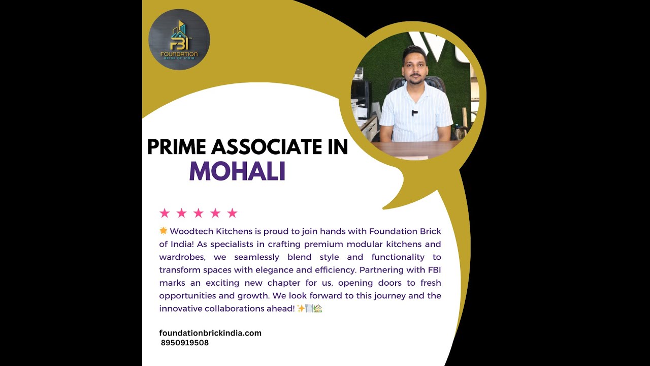🌟 Woodtech Kitchens is proud to join hands with Foundation Brick of India! #modularkitchen #wardrobe