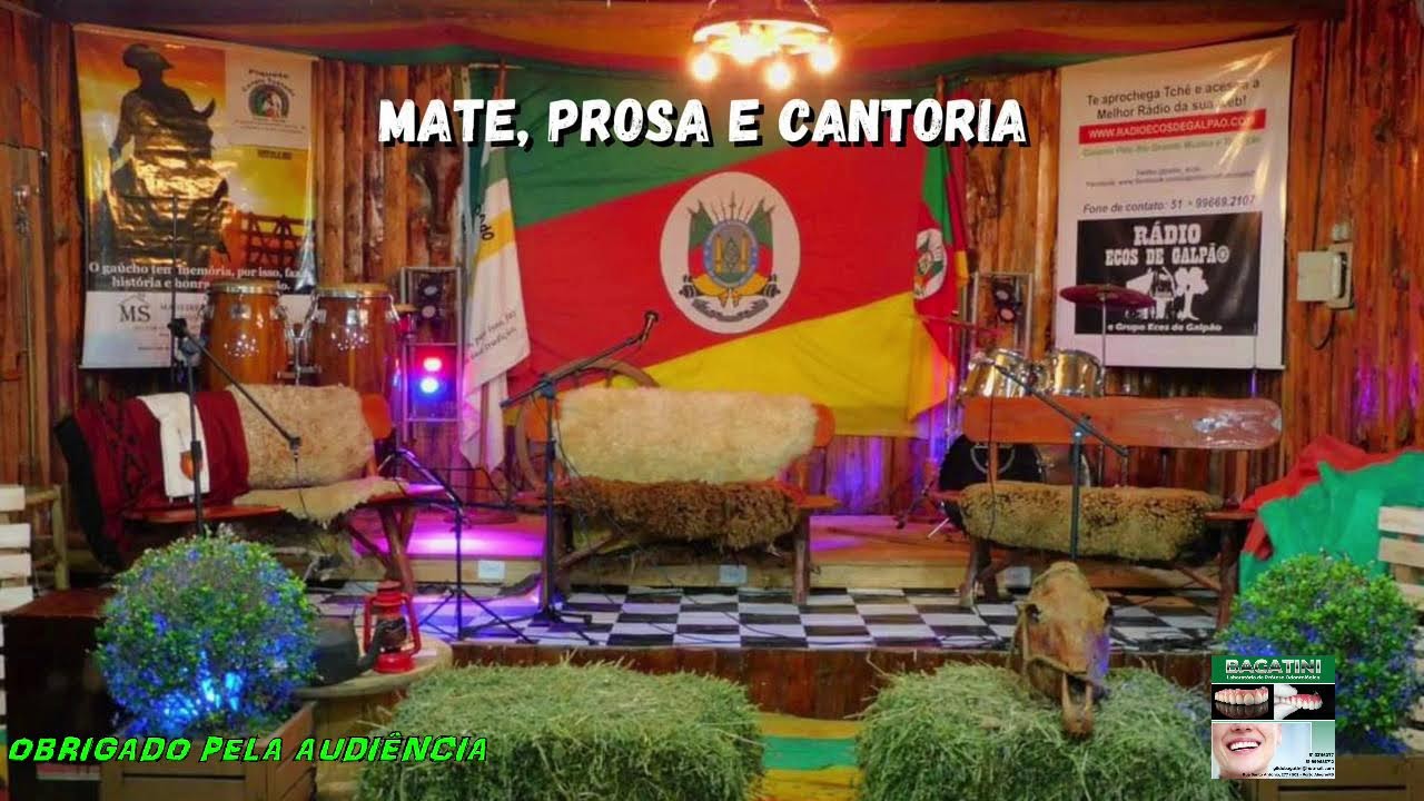 PROGR. MATE PROSA E CANTORIA - WEB: RADIO ECOS DE GALPÃO /FM 87.7