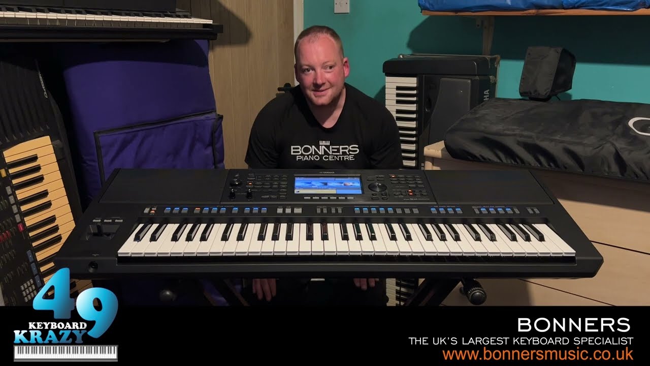 Yamaha PSR-SX920 Keyboard - Unboxing + Demonstration Song + Tutorial Part 1/4