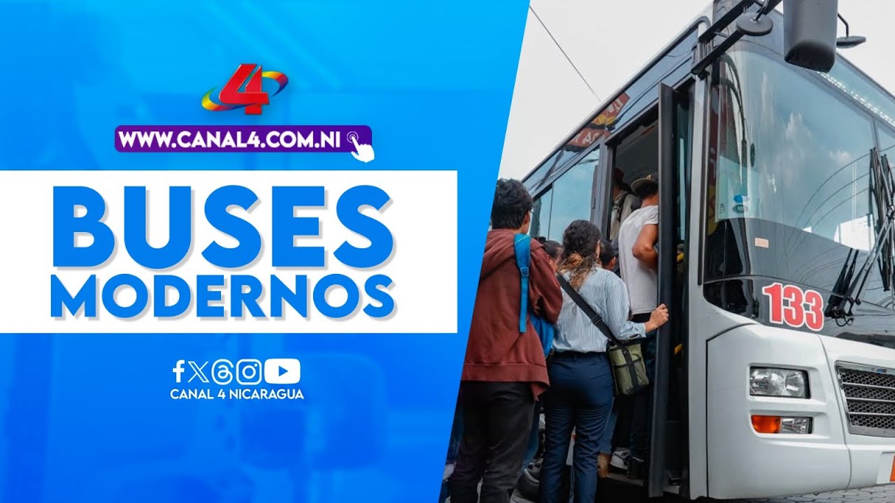 250 nuevos y modernos buses que llegaron desde China ya circulan en Managua y Ciudad Sandino