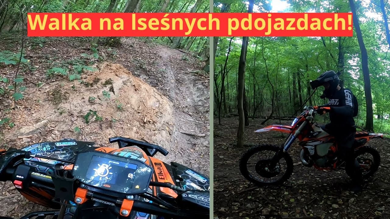 Yamaha Yfz 450 - swap Duke 790 | KTM Tpi 300 | Leśne strome podjazdy