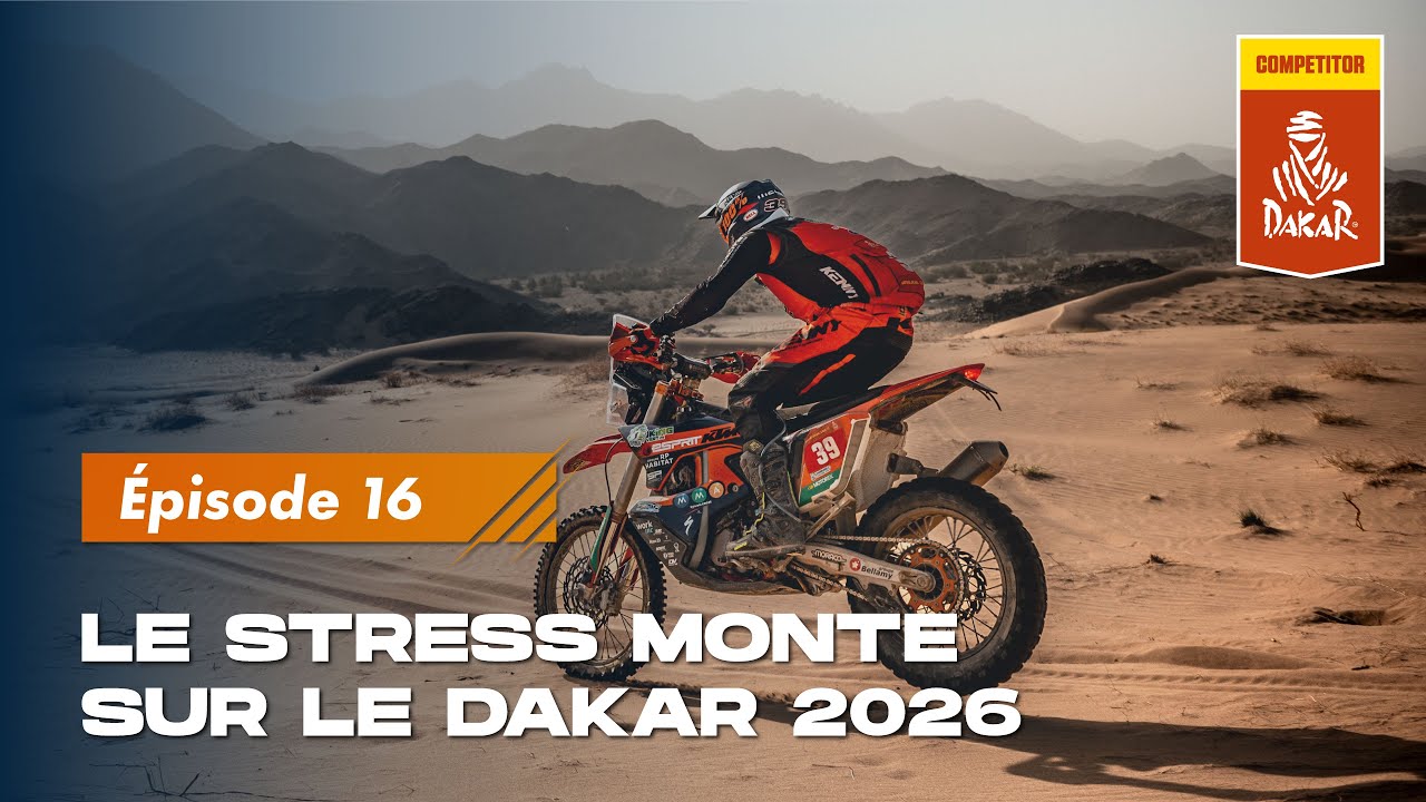 Le stress monte sur l&rsquo;avant-derni&egrave;re &eacute;tape du Dakar 2026
