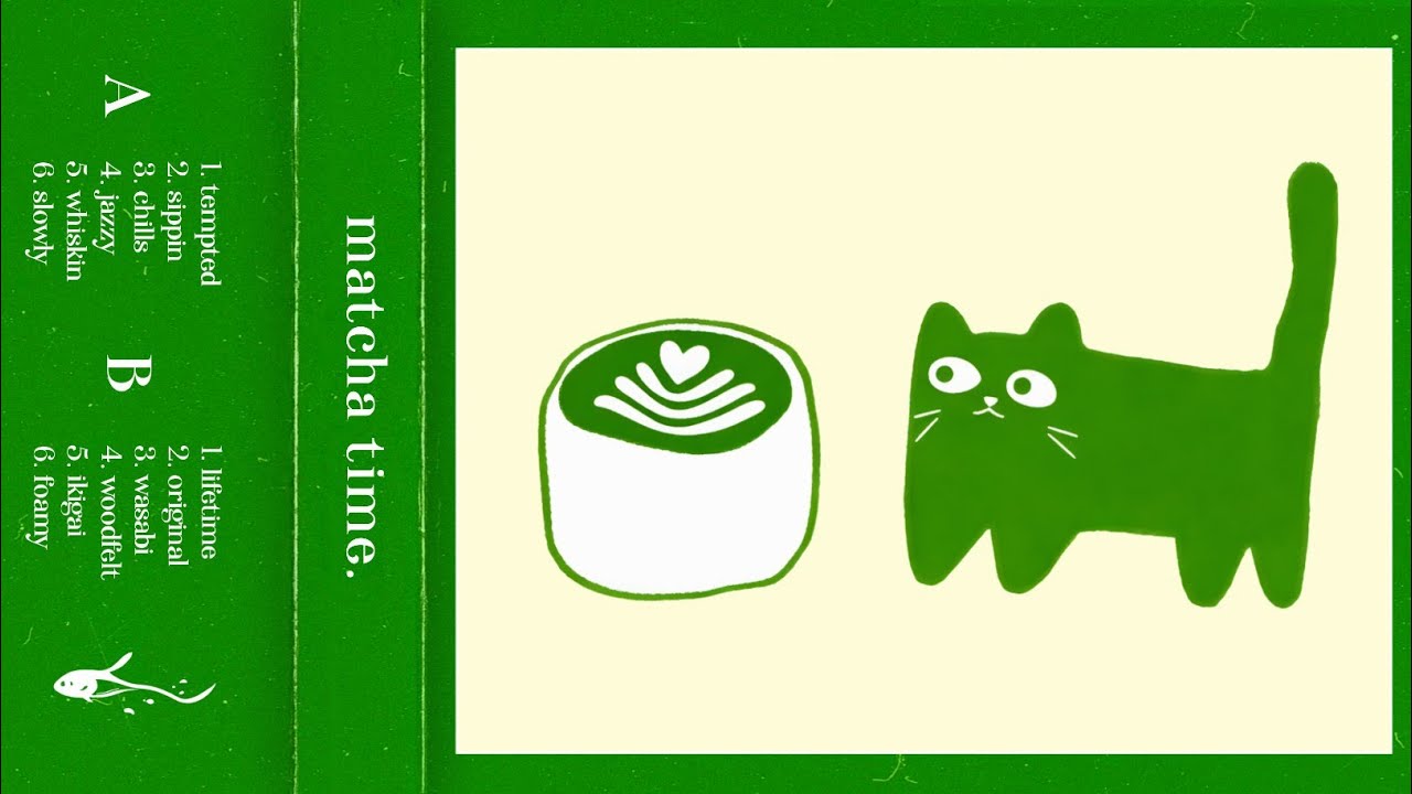 matcha time.
