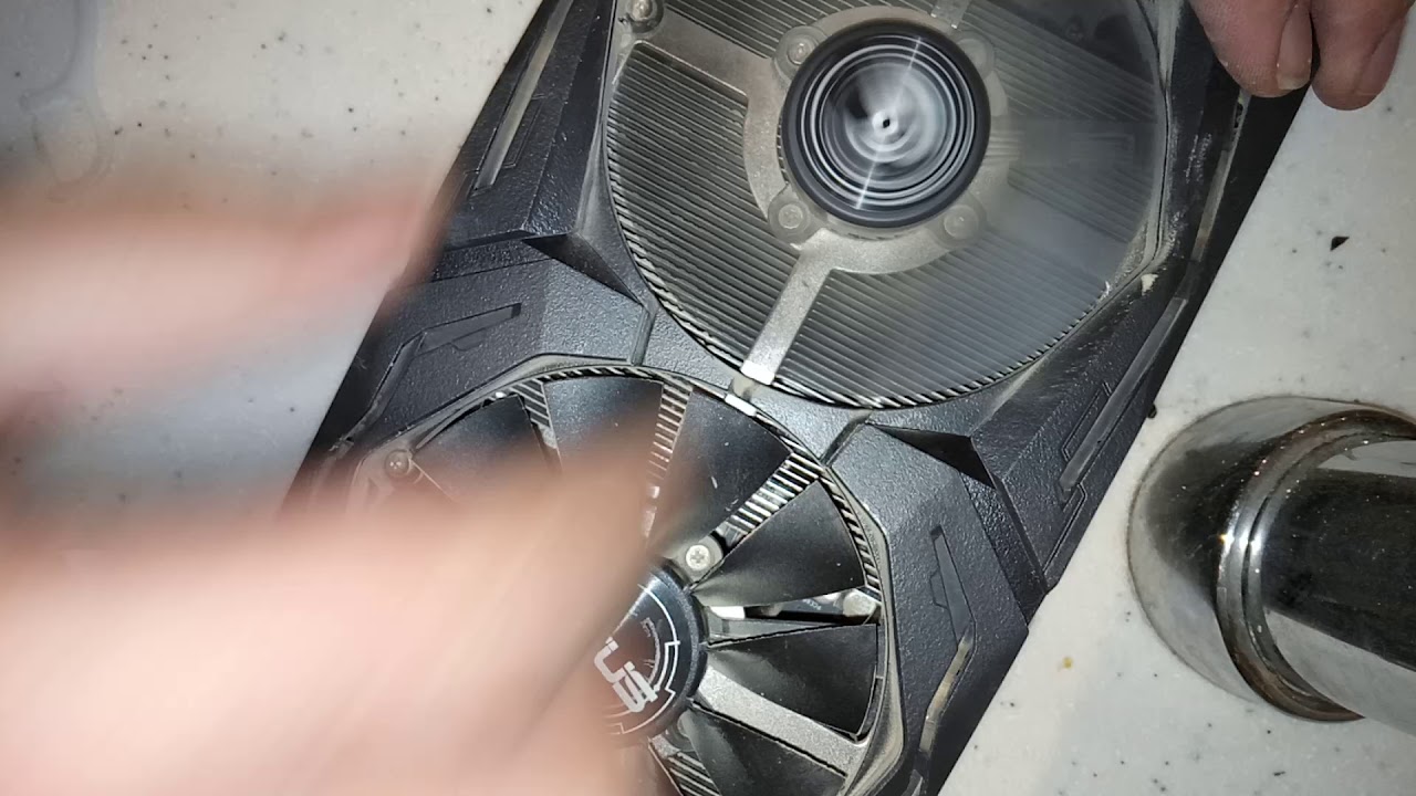 How to fix ASUS-STRIX GPUs Fans - Lubricate / Service !