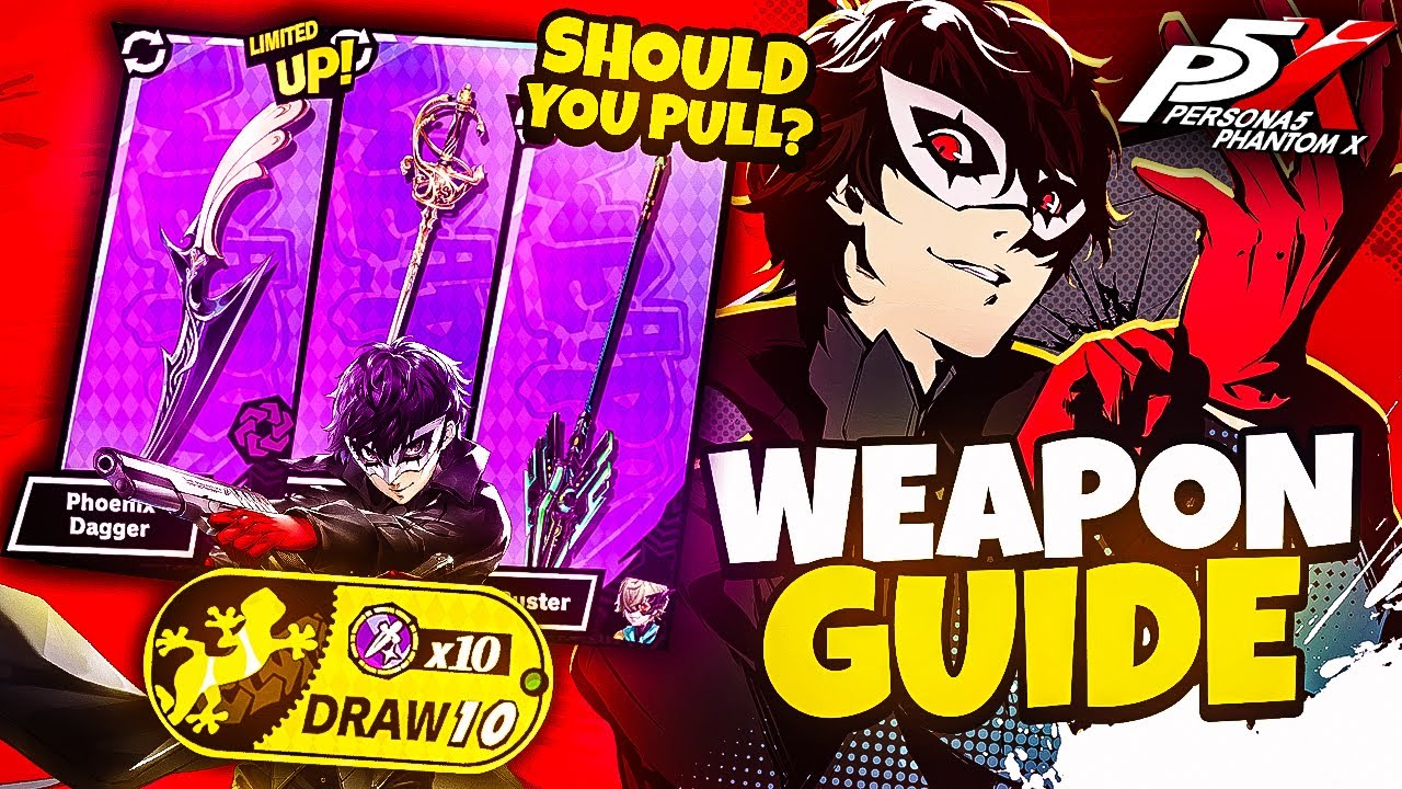 DON'T MESS UP - FOCUS on Getting THESE WEAPONS! (Weapon Guide) | Persona 5: The Phantom X