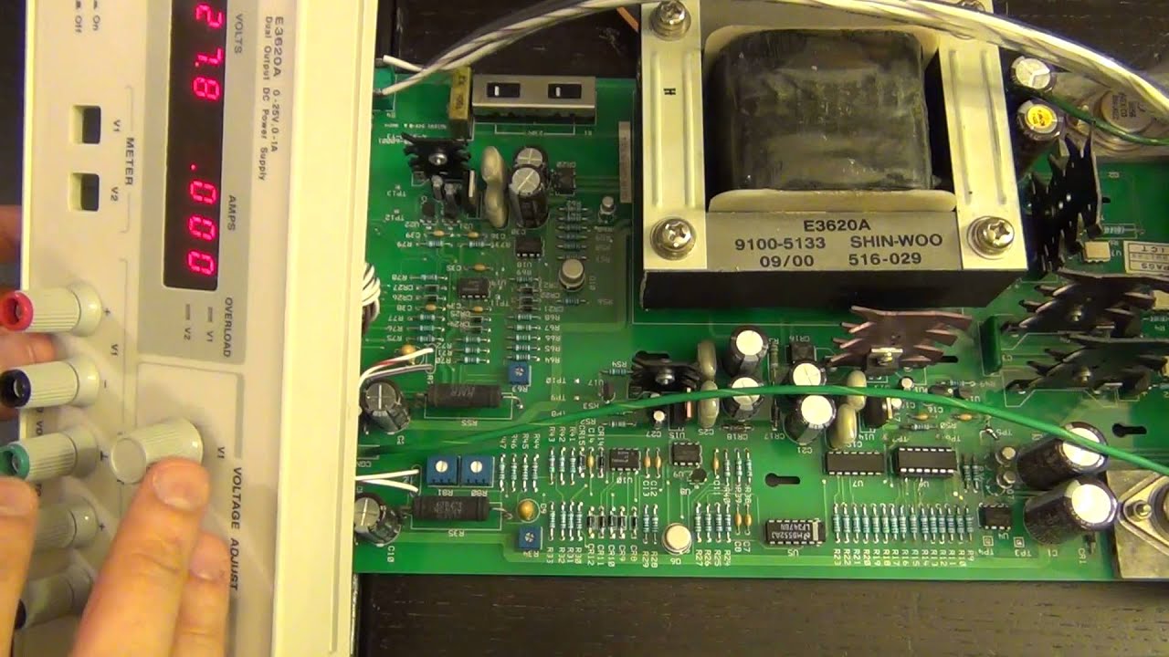 TSP #50 - Teardown and Repair of an Agilent E3620A Dual Power Supply Plus IC Decapping Tutorial