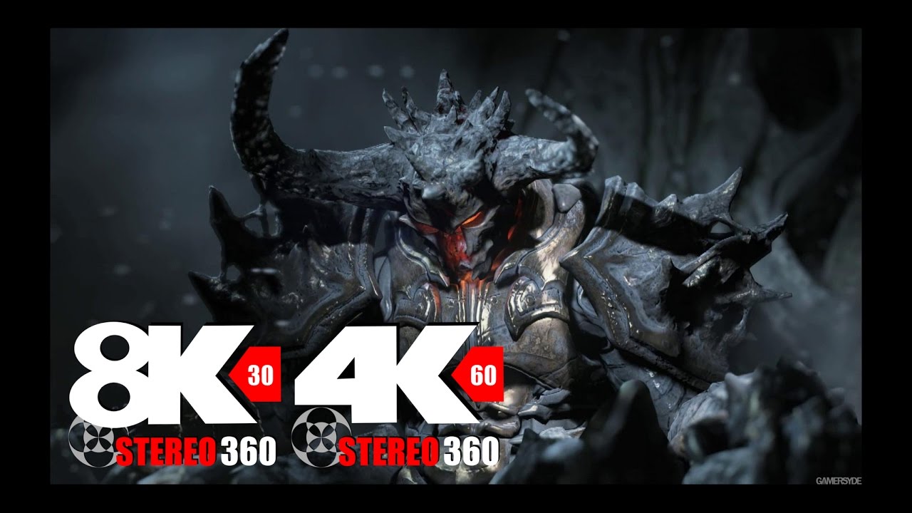 【VR】Elemental Demo - 60fps 4k 8k Stereo 360 with Ambisonic audio