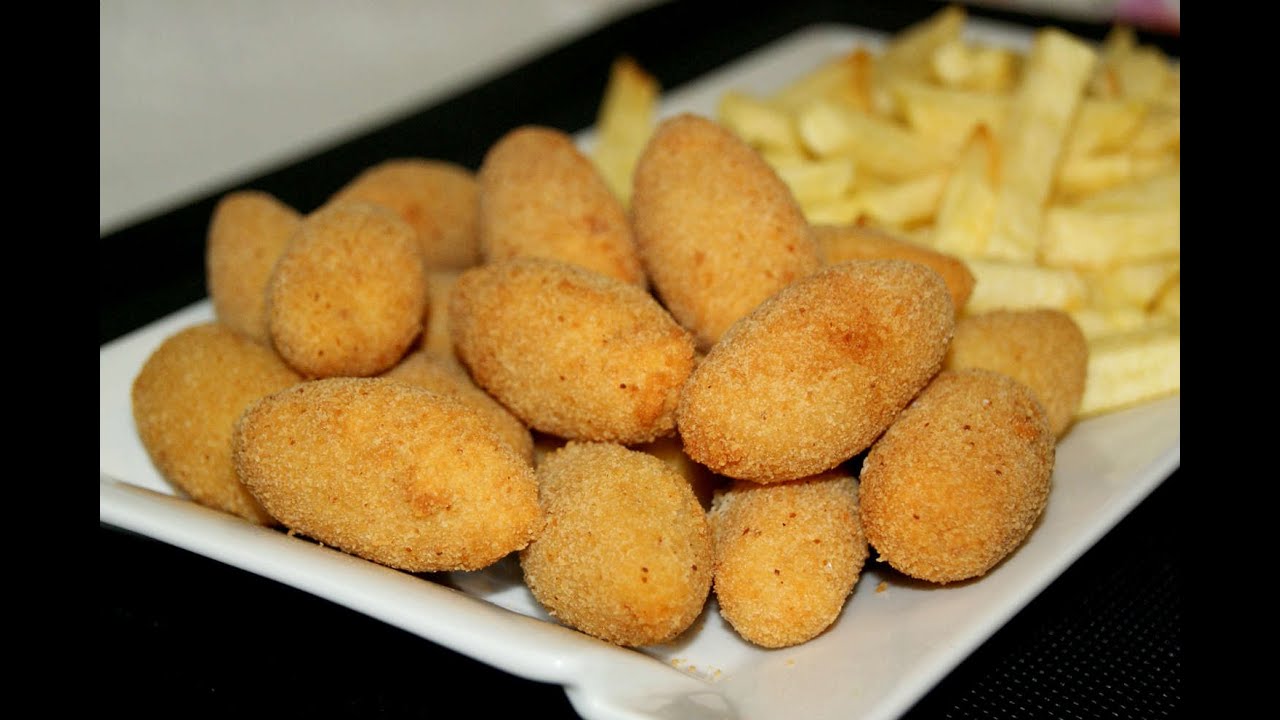 Cómo hacer croquetas de pollo asado