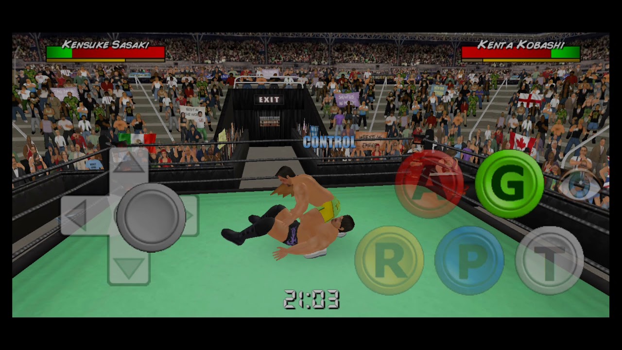 Wrestling Empire: Kenta Kobashi Vs Kensuke Sasaki