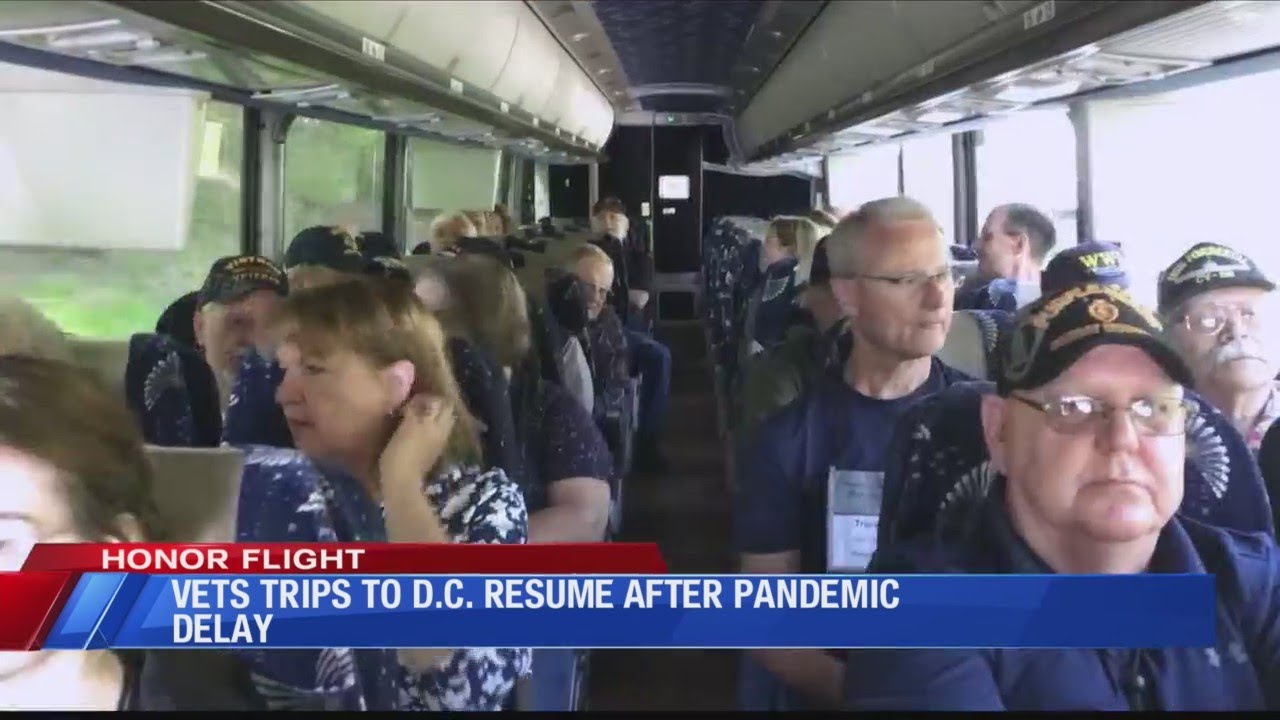 Honor Flight Trip leaves Bedford DDay Memorial
