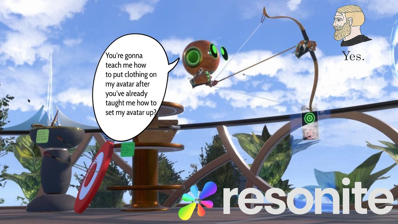 Resonite! Avatar Clothing Tutorial! Set Up Outfits for Your Avatar!