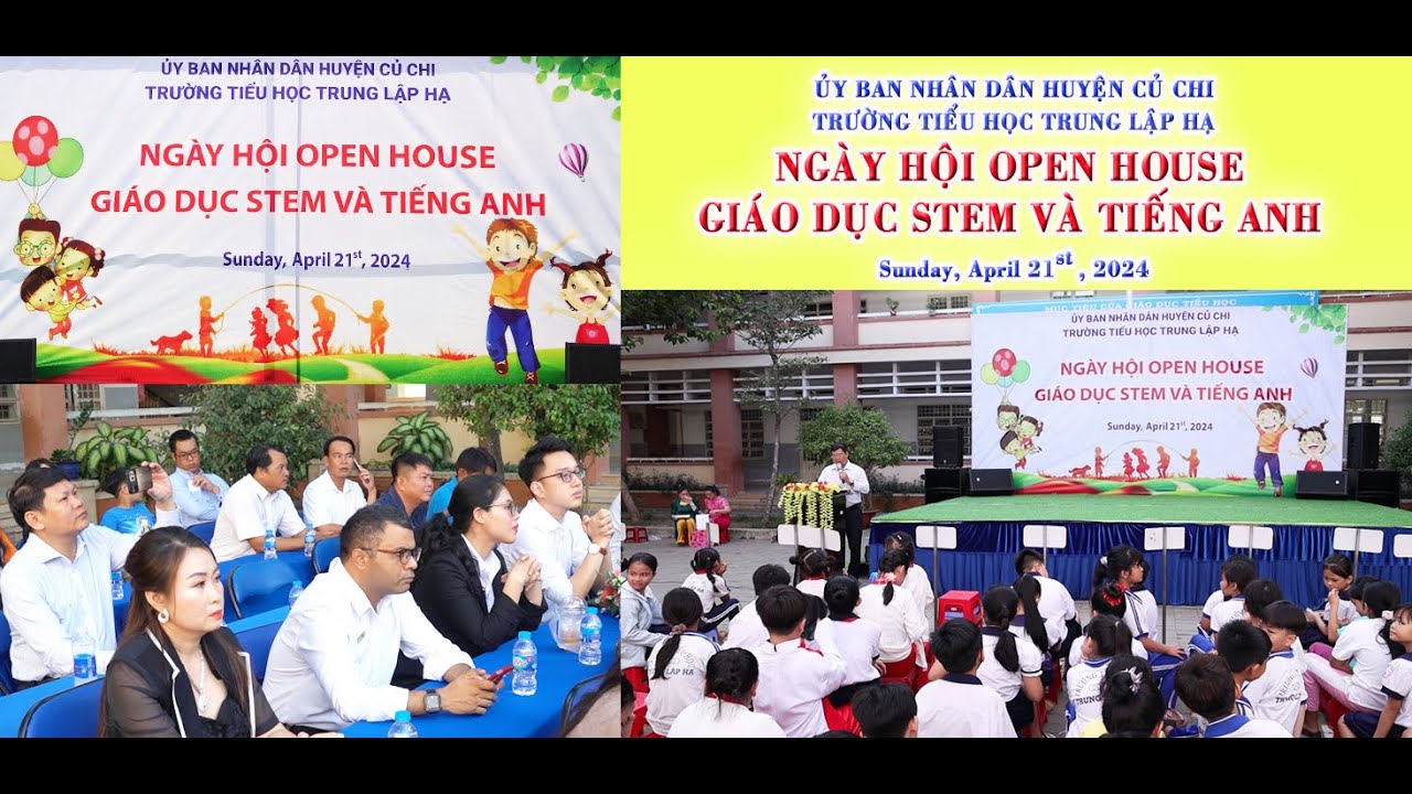 NGÀY HỘI STEM TRƯỜNG TIỂU HỌC TRUNG LẬP HẠ CỦ CHI