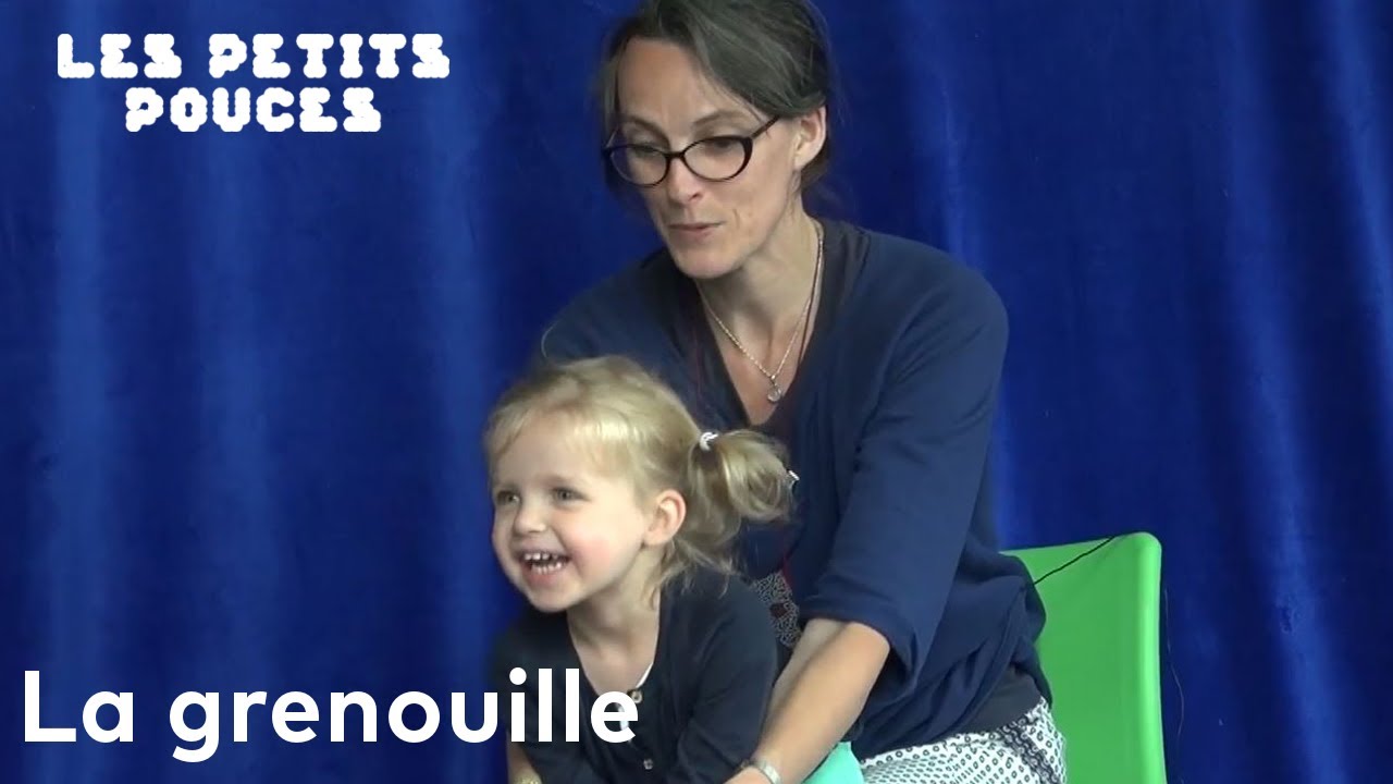 La grenouille quelle bouille - une comptine pour rire et rebondir