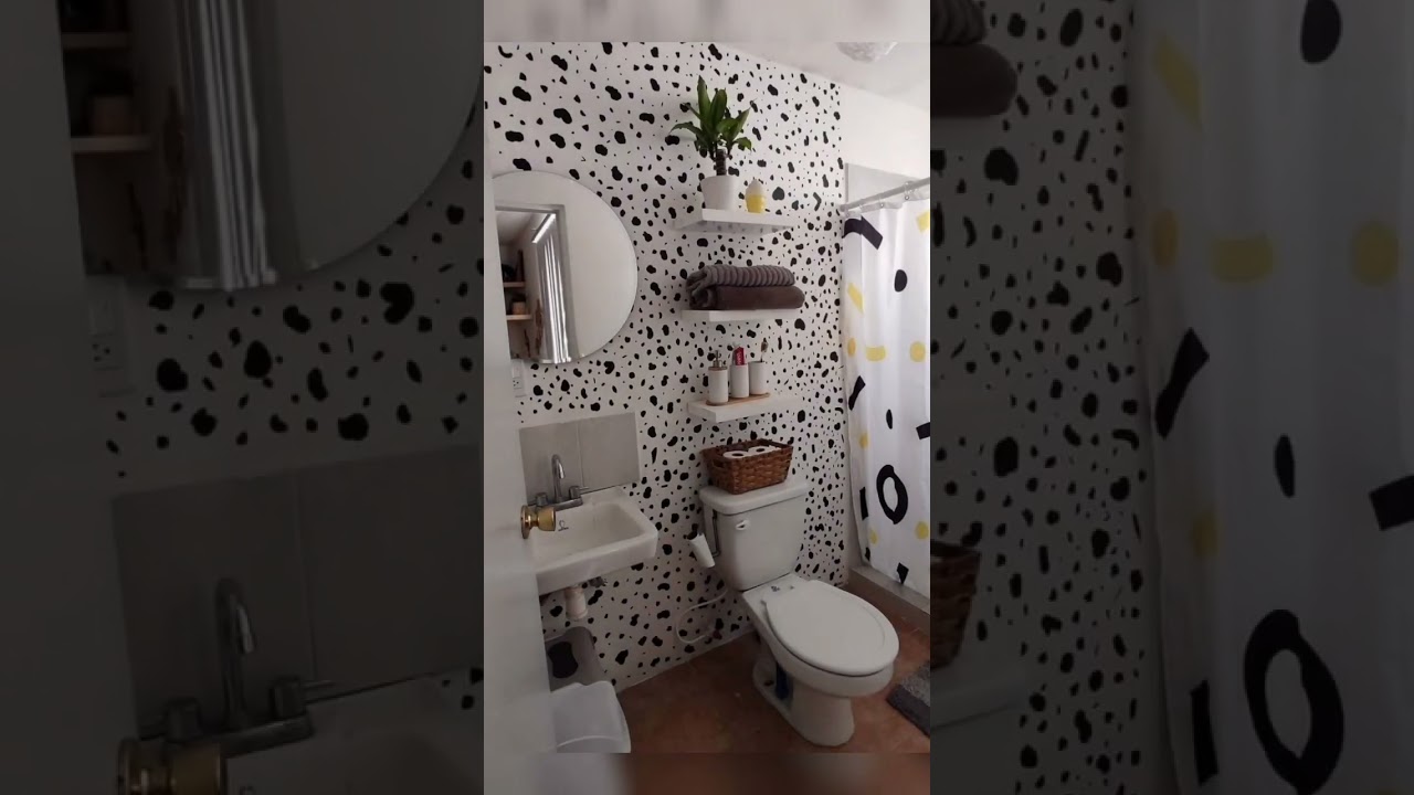 8 INSPIRA&Ccedil;&Otilde;ES DE BANHEIRO DECORADO | banheiro pequeno #shorts #banheirodecorado #decor