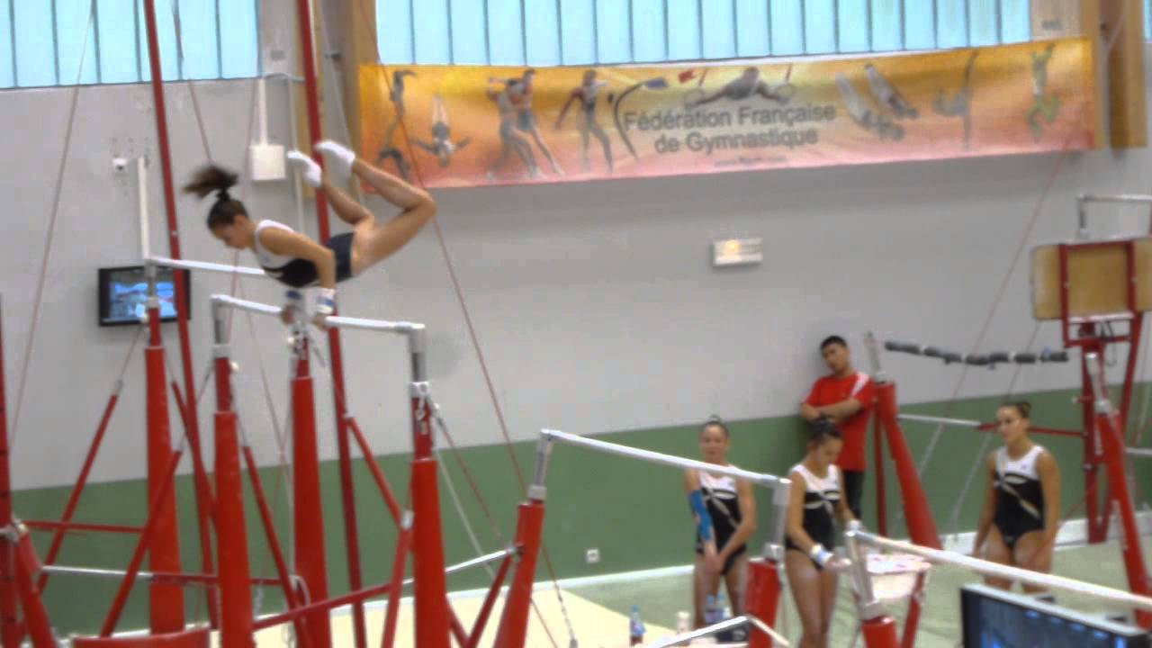 Claire Martin - Barres - Test INSEP Sept 2014