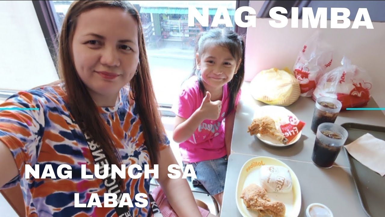 NAG SIMBA KAMI AT KUMAIN SA LABAS