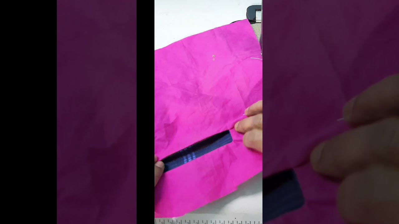 How To Sew Pocket 