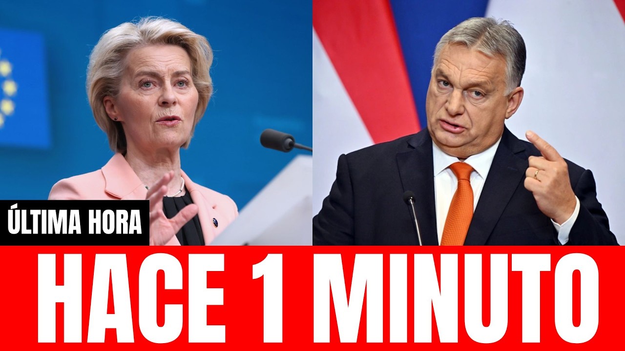 ¡CAOS EN LA UE! Orbán y Fico desafían a Von der Leyen y sacuden el poder de Bruselas