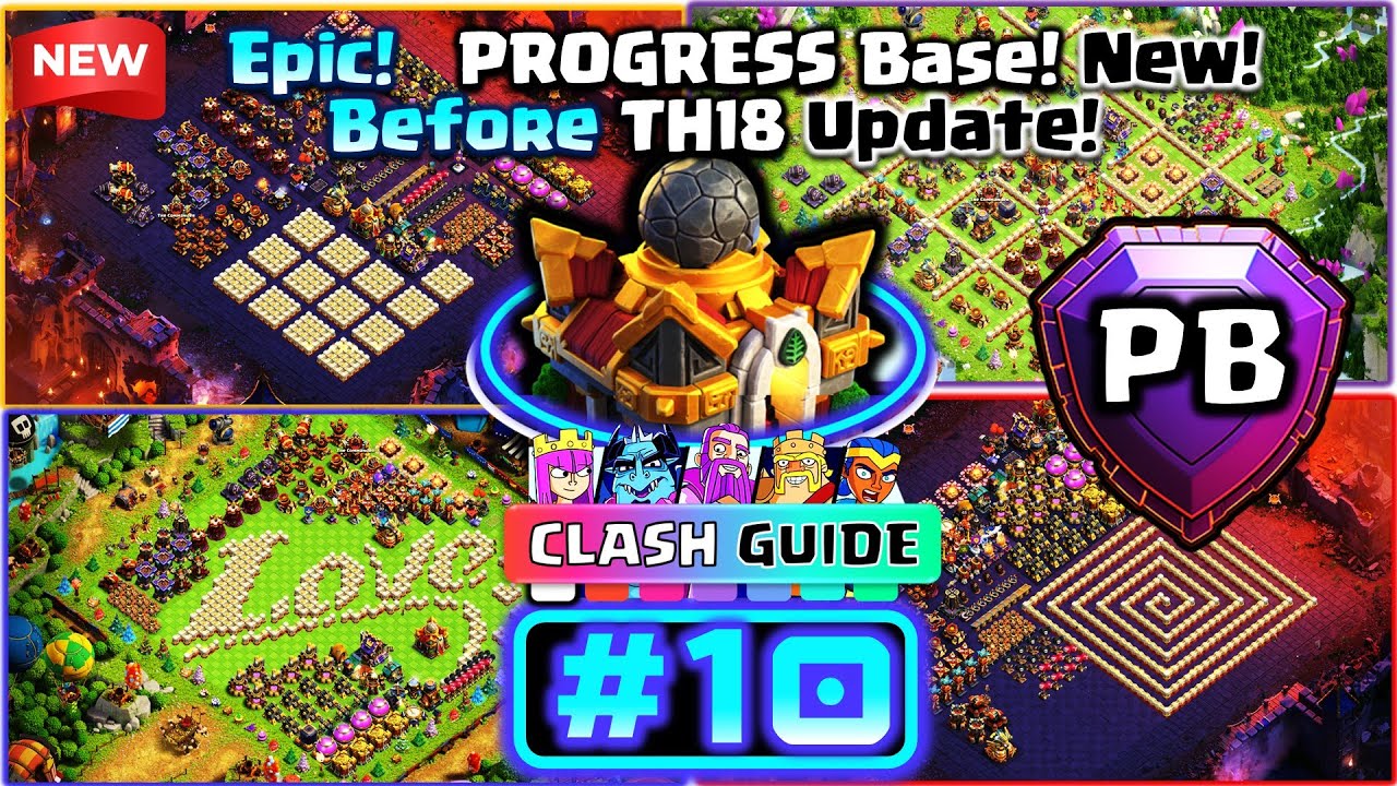 New! TH16 Progress Base and Showcase Base with Link! COC TH16 Funny Troll Base 2025 [Before TH18]