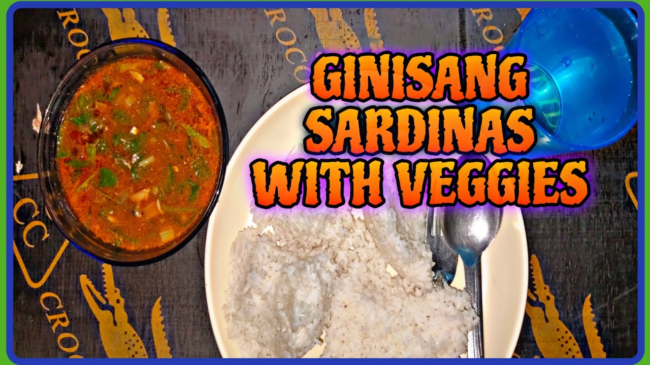 GINISANG SARDINAS WITH VEGGIES | Manugang tv is live!