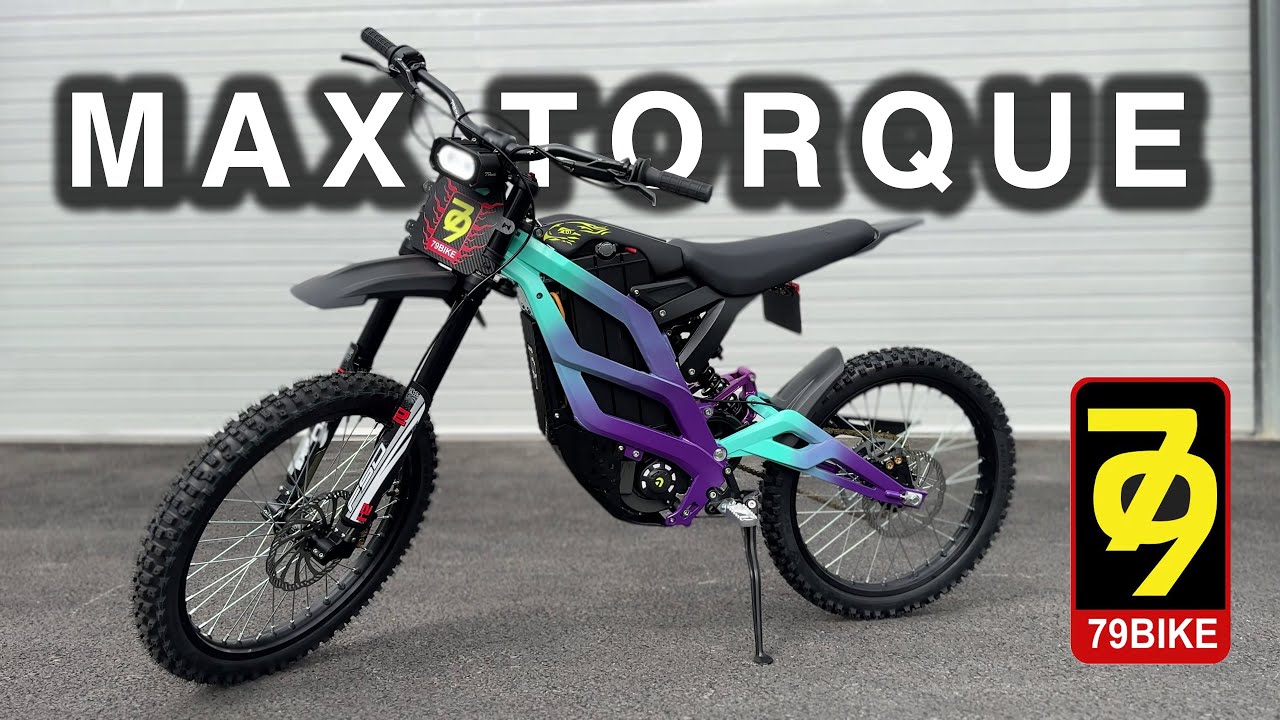 Раскрывая всю мощь электрического мотоцикла-внедорожника 79bike Falcon M // НЕ SURRON