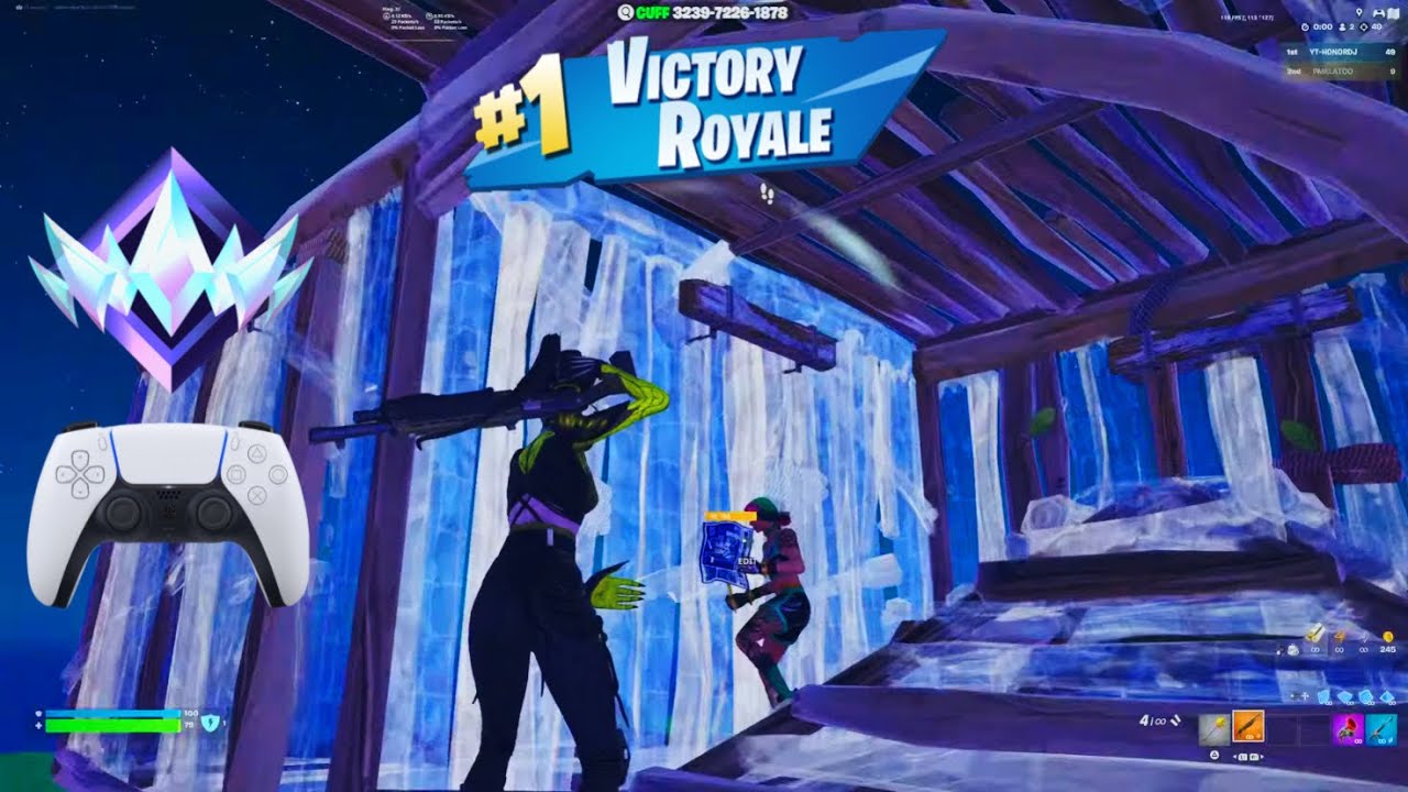 Controller Dominates Fortnite Ranked Reload (Insane Gameplay)